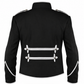 Military Drummer Jacket Black Parade Jacket Goth Punk Adam Ant VTG Style
