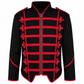 Military Drummer Jacket Black Parade Jacket Goth Punk Adam Ant VTG Style/Black Red Jacket/USA