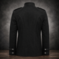 Gothic Military Band Black Jacket For Men Vintage Goth Coat Jacket Steampunk
