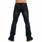 DARKROCK LACE UP ROCKER FIT RIFF BOOT CUT GOTHIC PUNK STAGE BLACK JEANS PANTS BIKER