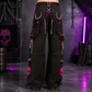 Gothic Bondage Super Skull Pant Pink Big Skull Men Pant Alternative Punk Rock Emo Trouser Pant Shorts