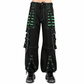 Extreme Bondage Skater Gothic Punk Rocker Cyber Goth Steampunk Biker Pants