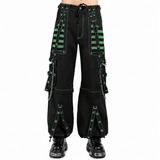 Extreme Bondage Skater Gothic Punk Rocker Cyber Goth Steampunk Biker Pants
