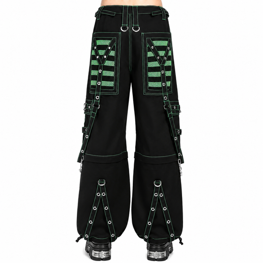 Extreme Bondage Skater Gothic Punk Rocker Cyber Goth Steampunk Biker Pants