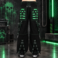 Extreme Bondage Skater Gothic Punk Rocker Cyber Goth Steampunk Biker Pants