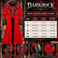 Gothic Steampunk Military Red Jacket Men's Punk Highwayman Regency Long Coat