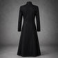 Neo Matrix Heavy Duty Cotton Keanu Reeves Black Gothic Steampunk Trench Coat