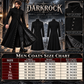 Neo Matrix Heavy Duty Cotton Keanu Reeves Black Gothic Steampunk Trench Coat