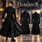 Neo Matrix Heavy Duty Cotton Keanu Reeves Black Gothic Steampunk Trench Coat