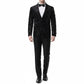 Men's Brocade Floral Suit Notched Lapel Slim Fit Stylish Blazer Dress Suit /USA Sizes