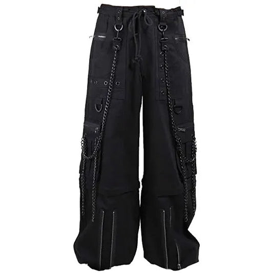 Gothic Bondage Rocker Men Pant Alternative Punk Rock Emo Trouser Pant Shorts/USA