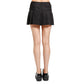 Womens Black Pleated Skirt