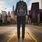 Prime Quality Men's Handmade Silver/Black Victorian Cavalier Waistcoat Vest