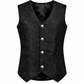 Men's Tailored Formal Waistcoat Gothic steampunk Brocade Victorian
