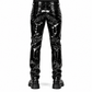 SKINNY JEANS BLACK GOTHIC SUPREME CHAOS VINYL PUNK REBEL PANTS