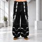 Prime Quality Men Gothic Bondage Reflective Men Street Walker Pant Alternative Punk Rock Emo Trouser Pant Shorts