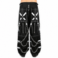 Prime Quality Men Gothic Bondage Reflective Men Street Walker Pant Alternative Punk Rock Emo Trouser Pant Shorts