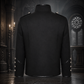 Men's Military Drummer Black Parade Jacket Black Gothic Band Uniform Coat Steampunk Punk