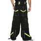 Prime Quality Handmade Gothic Bondage Men Pant Alternative Punk Rock Limelight Symbol Emo Trouser Pant Shorts USA