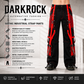 Black/Red Jeans Extreme Bondage Rocker Cyber Goth Steampunk Pant Usa