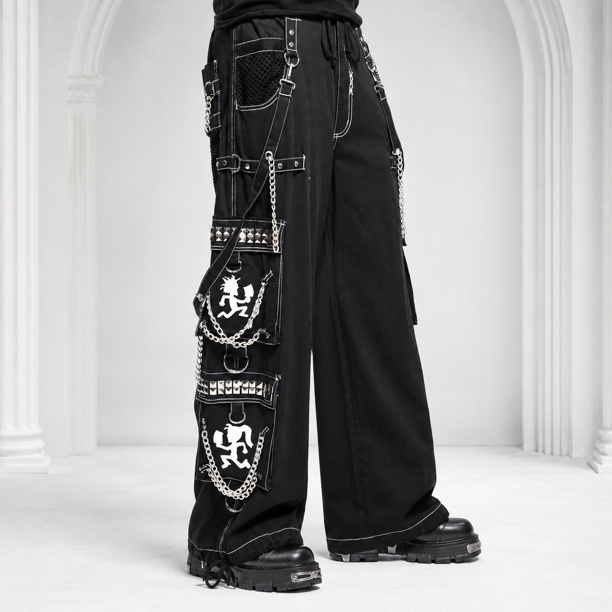 Jeans Apocalyptic Punk Pants Emo Pant/Insane Clown Posse Hatchet Man