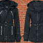 Gothic Chase Coat Winter Jacket black