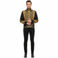 Men’s Adam Luxe Military Drummer Jacket – Black Parade Hussar Style