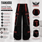 Gothic Extreme Bondage Skater Gothic Punk Rocker Cyber Goth Steampunk Biker Emo Trouser Pant Shorts USA