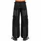 Gothic Dark Cuff Pants Black