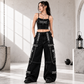 Gothic Jeans Apocalyptic Punke Mo Pants/USA Crazy Piper Goth Cyber Pants