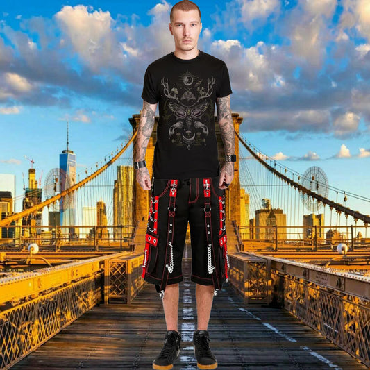 Gothic Mens Rough Rider Shorts