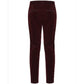 Men's Red Velvet Embroidery Gothic Regency Dress Pants /Velvet Pant