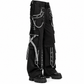 Gothic Men's Peep Dark Street Pant White