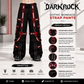 Men Extreme Bondage Gothic Electro Reflector Black/Red Pant/Shorts Usa