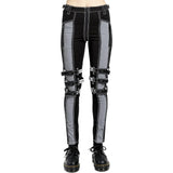 Prime Quality Gothic Bondage Reflective Men Pant Alternative Punk Rock Emo Trouser Pant/Emo