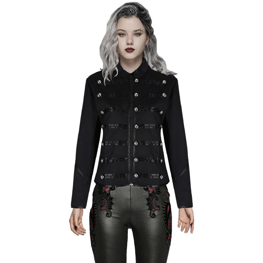Women's Steampunk Military Punk Parade Jacket