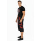 Men's Handmade Bondage Gothic Cyber Techno Rock Punk Shorts
