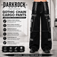 Gothic Jeans Apocalyptic Punke Mo Pants/USA Crazy Piper Goth Cyber Pants
