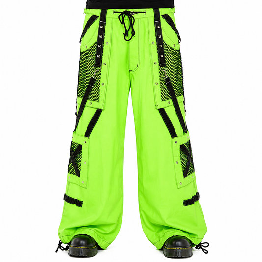 Prime Quality Men Gothic Bondage Pant Alternative Punk Rock Emo Gothic Limelight Symbol Pants/USA