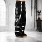 Prime Quality Men Gothic Bondage Reflective Men Street Walker Pant Alternative Punk Rock Emo Trouser Pant Shorts