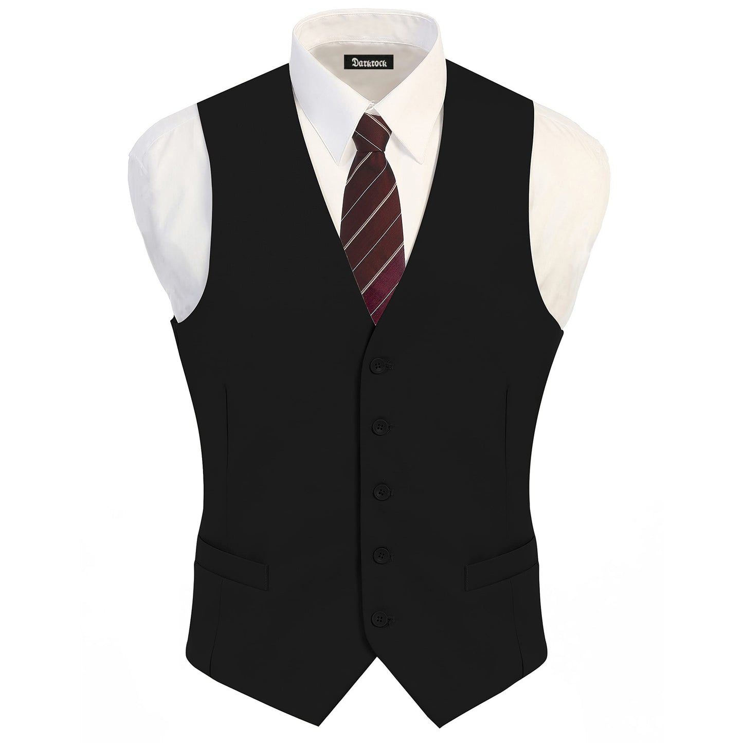 Men's Formal Suit Vest Fit for Business or Casual Dress