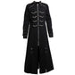 GOTHIC MEN'S HANDMADE CHAIN EYELET COAT