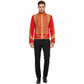 Men’s Adam Luxe Military Drummer Jacket – Red Parade Hussar Style