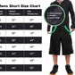 Gothic Men's Bondage Rave Biker Cyber Emo Skater Gothic Shorts