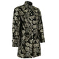 Mens Vintage Gold Steampunk Jacket Victorian Tailcoat Gothic Vampire Cosplay Halloween