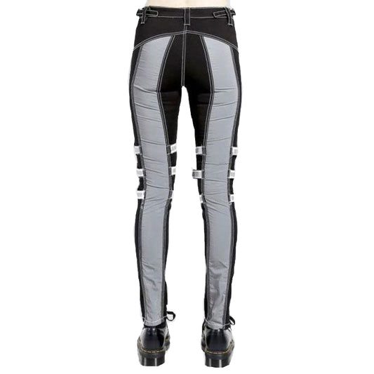 Prime Quality Gothic Bondage Reflective Men Pant Alternative Punk Rock Emo Trouser Pant/Emo