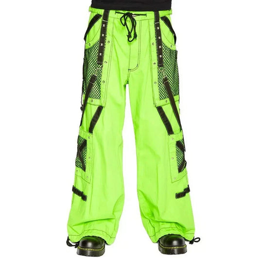 Prime Quality Men Gothic Bondage Pant Alternative Punk Rock Emo Gothic Limelight Symbol Pants/USA