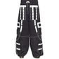 Gothic Men Handmade Bondage Gothic Cyber Pant Chain Techno Rock Punk Shorts Trouser Pants/USA