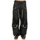 Goth Pant Trip Bondage Skater Gothic Punk Rocker Cyber Steampunk Biker Pant/Usa
