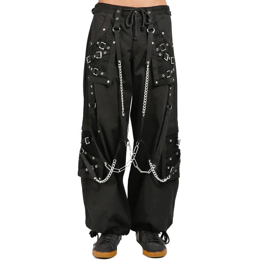 Goth Pant Trip Bondage Skater Gothic Punk Rocker Cyber Steampunk Biker Pant/Usa